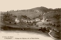 Village de l'Église ,dit  le Petit-Vallon