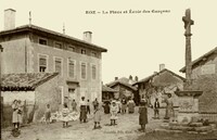 Boz - La Place et École des Garçons