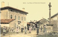 La Place et École des Garçons