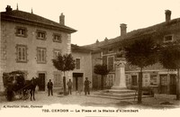 La Place et la Statue d'Allombert