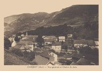 Chézery-Forens - vue Générale et Chaine du Jura