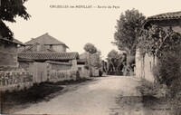 Cruzilles-lès-Mépillat - Entrée du Pays