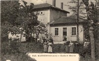 Marsonnas - Écoles et Mairie