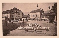 Saint-Genis-Pouilly - Fédération Musicale du Pays de Gex 25 Août 1912