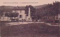 Saint-Jean-de-Gonville - Le Monument aux Morts de la Guerre