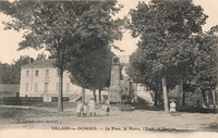 La Place -La Mairie- L'Ecole de Garçons