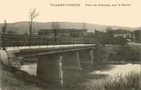 Pont de Noblens, sur le Suran