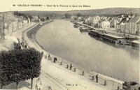 Château-Thierry - Quai de la Potence et Quai des Filoirs