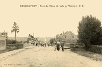 Pont du Thon et route de Vervins