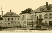 Jaulgonne - Mairie - Poste - Place du Marché