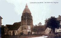 L'Épine-aux-Bois - La Place de L'Église