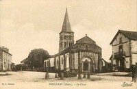 Meillers - La Place de L'Église