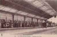 Saint-Germain-des-Fossés - Intérieur de la Gare