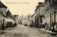 Saint-Plaisir - Route de Bourbon