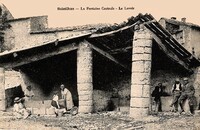 Soleilhas - La Fontaine Centrale. Le Lavoir