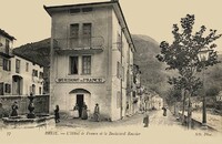 L'Hôtel de France et le Boulevard Rouvier