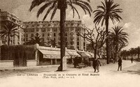 Promenade de la Croisette et Hôtel Majestic