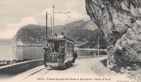 Tram Route de Nice à Monaco - Baie d'Eze