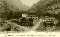 Le Pont d'Ambo et Route Nationale