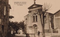 La Place de la Fontaine et L'Eglise