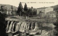 Charmes-sur-Rhône - Cascade et Usine Courthial