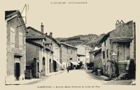 Labégude - Source Saint-Victorin et Route du Puy