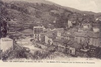 Le Cheylard - La Basse-Ville Baignée par la Dorne et la Tannerie