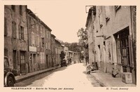 Villevocance - Entrée du Village, par Annonay