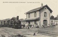 Blanzy-la-Salonnaise - La Gare