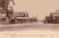 Carignan - Place du Champ de Foire et Route de Sedan