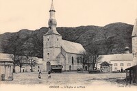 Chooz - L'Église et la Place