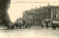 Place de la Révolution et Avenue de la Gare