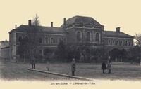 Aix-en-Othe -Aix-Villemaur-Pâlis - L'Hôtel de Ville 