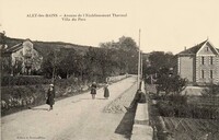 Alet-les-Bains - Avenue de L'Etablissement Thermal