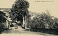 Cuxac-Cabardès - Entrée du Village