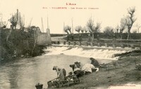 Les Bords du Fresquel - Lavandières