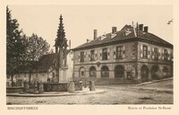 Bischoffsheim - La Mairie et Fontaine St-Rémi