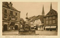 Place de L'Hôtel de Ville et Fontaine St Odile