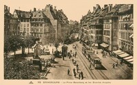 La Place Gutenberg et les Grandes Arcades