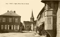 Villé - Église, Mairie, Place du Marché