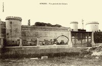 Aurons - vue Générale du Château