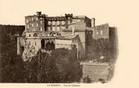 La Barben - Vue du Château
