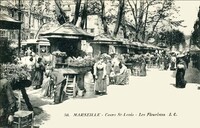 Marseille 15ème Arrondissement  - Cours St-Louis - Les Fleuristes