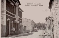 La Poste et Avenue de la Gare