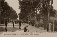 Le Jeu de Boules -Route Nationale