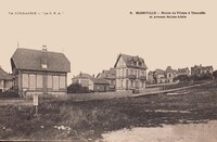 Blonville-sur-Mer - Route de Villers à Trouville et Avenue Sainte-Adèle