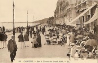 Sur la Terrasse du Grand Hôtel