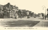 Deauville - La Plage Fleurie - Avenue de l'Hippodrome
