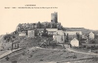 Les Ruines de Mardogne et le roc