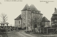 Ruynes-en-Margeride - Le Château de Ligonès, prés Ruines